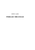 Buku Ajar Prilaku Organisasi